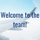 Welcome to the team!